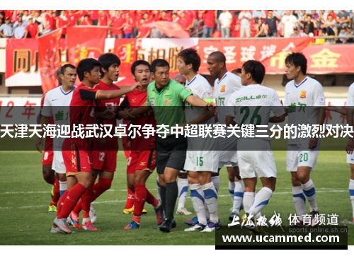 天津天海迎战武汉卓尔争夺中超联赛关键三分的激烈对决